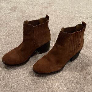 Elegant Brown Ankle Booties